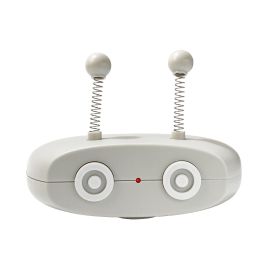 Electric Cat Interactive Toys Funny Pet Teasing Robot Laser Toys Automatic Steering Walking Sticks - gray