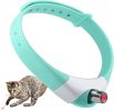 Smart Laser Tease Cat Collar Electric USB Charging Kitten Wearable Automatically Toys Interactive Training Pet Exercise Toys - Blue Mist