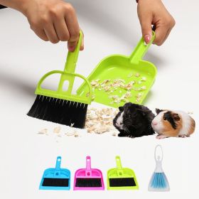 Mini Pet Cleaning Kit Dustpan Broom  RANDOM COLOR