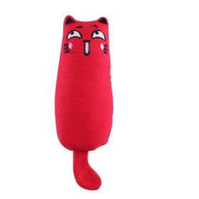 Plush Cat Toy Rustle Sound Catnip Toy Cats Products for Pets Cute Cat Toys for Kitten Teeth Grinding Cat Plush Thumb Pillow - 1PCS1