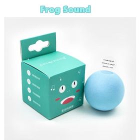 Smart Cat Toy Interactive Ball Cat Toy Pet Playing Ball Pet Creak Supplies Products Cat Toy Ball For Pets - Blue