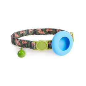For Airtag Tracker Protective Case Cat Dog Collar - Camouflage Forest - Pet Supplies