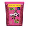 Bonkers Cat Bites Catnip And Chick 'N' Cheddar Flavor Crunchy And Soft Cat Treats 16 Oz Tub - Bonkers Cat Bites