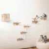 VEVOR Wall Mounted Cat Shelves Tree with Jumping Boards Nest Furniture Set of 5 - 5-Piece Set