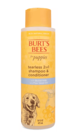 Burt's Bees Natural Pet Care Tearless 2 -1 Dog Puppy Shampoo Conditioner Buttermilk and Linseed Oil - Burt's Bees Natural Pet Care Tearless 2
