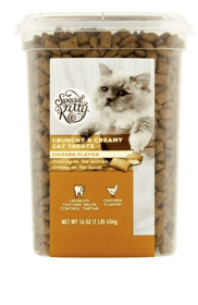Special Kitty Chicken/Salmon Flavor Crunchy Treat for Cat, 16 oz - Special Kitty Chicken/Salmon Flavor