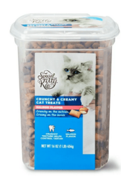 Special Kitty Special Kitty Crunchy & Creamy Cat Treats, Salmon Flavor, 16 oz - Special Kitty Special Kitty Crunchy