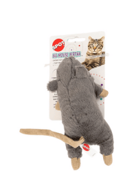 SPOT Big Mouse Bertha Assorted Catnip Cat Toy - SPOT Big Mouse Bertha