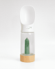 Urban Oasis - Crystal Infused Pet Water Bottle - Green Aventurine