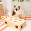 New MewooFun Cat Toys Interactive Whack-a-mole Solid Wood Toys for Indoor Cats Kitten Catch Mice Game US Stock Dropshippin WG320 - WG320