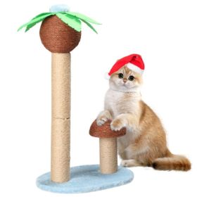 Cat Scratching Post with Natural Sisal Posts for Indoor Cats Game - As pic show - Style B