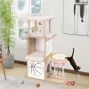 47 Inches Wooden Cat Condo - as picture