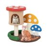 Multicolor Cat Tree with Condo and Platform - Multicolor - Pet entertainment