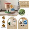 Multicolor Cat Tree with Condo and Platform - Multicolor - Pet entertainment