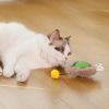 Interactive cat toy for indoor cats - Green - Pet Supplies