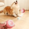 Electric Dog Toys Smart Puppy Ball Toys Cat Toys, Automatic Moving Rolling Ball For Indoor Cats - Pink