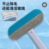 Compact Pet Hair Remover Lint Remover for Laundry Upholstery Hair Remover Efficient Cat Dog Hair Cleaner - blue