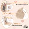 47 Inches Wooden Cat Condo - as picture