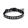 Halloween cat collar puppy collar pet supplies - skull - S 1.0*28cm