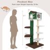 Multi-level Cat Tree with Condo and Anti-tipping Device - Green