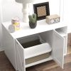 Cat Litter Box Enclosure End Side Table - as picture