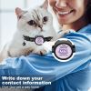 Pet Reflective Collar With Bell For AirTag - Purple - Pet Supplies