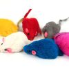 10 PCS PLUSH MOUSE CAT TOYS (Random Color) - Default Title