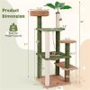 Multilevel Cat Tree, Cat Apartment - as picture