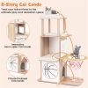 47 Inches Wooden Cat Condo - as picture