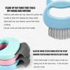 Pet Massage Brush Pet Grooming Massage Tool To Remove Loose Hairs - 2pcs - BLUE