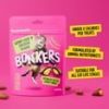 Bonkers Cat Bites Catnip And Chick 'N' Cheddar Flavor Crunchy And Soft Cat Treats 16 Oz Tub - Bonkers Cat Bites