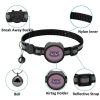 Pet Reflective Collar With Bell For AirTag - Pink - Pet Supplies