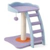 Multifunctional Plush Cat Tree with Ladder - Blue & Purple - Pet entertainment