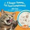 Purina Friskies Natural Grain Free Lickable Cat Treats Lil' Soups With Tuna In Chicken Broth 1.2 Oz Cups 8 Pack 4 Count Bundle - Purina Friskies