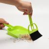 Mini Pet Cleaning Kit Dustpan Broom  RANDOM COLOR