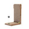 Indoor Cat Scratching Board – Built-in Toy & Bell on Corrugated Pad