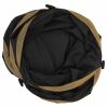 Pet Life 3-Way Kitting-Go-Seek Interactive Collapsible Passage Kitty Cat Tunnel - Brown/Dark Brown