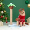 Cat Scratching Post with Natural Sisal Posts for Indoor Cats Game - As pic show - Style B