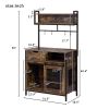 Furniture Style Dog Crate Composite Desk Hutch Pet Friendly Furniture - as Pic