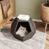 25.98'' Modern Pet Furniture Cat Carrier, Sofa Side Table, Planter MDF Multifunctional Furniture, Burmese Sumac - as Pic