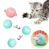 Pet Toy  Automatic Rotating Ball Cat Teasing Ball - Green - Pet Supplies