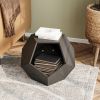 25.98'' Modern Pet Furniture Cat Carrier, Sofa Side Table, Planter MDF Multifunctional Furniture, Burmese Sumac - as Pic