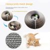 Free from EU Magic Organ Cat Scratching Board with Bell Cat Toy Grinding Claw Cat Play Scratch Climbing Frame Corrugated Paper - upgrade - 2pcs