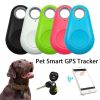 1pc Smart Mini GPS Finder BT Tracer Pet Kids GPS Locator Tag Alarm Wallet Key Tracker - Pink - one-size