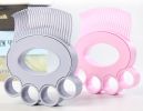 Comb Cat Comb Dog Pet Fur Shedding Comb Cat Hair Removal Cat Groomer Dematting - pink
