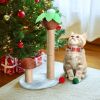 Cat Scratching Post with Natural Sisal Posts for Indoor Cats Game - As pic show - Style B