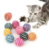 Sisal ball cat toy ball amusing cat walking toys cat scratching ball pet supplies G376A - G376A Random 3pcs