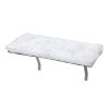 Cat Window Perch, Wall-mounted Cat Seat with Soft Cushion and Supporting Feet, White - as Pic