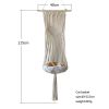 Cat Hammock Vintage Macrame Hanging Cat Beds Tassel Baskets - B(within 30lbs)