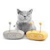 Electric Cat Interactive Toys Funny Pet Teasing Robot Laser Toys Automatic Steering Walking Sticks - yellow